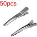 Pack of 50 Alligator Hair Clips - 45mm Crocodile Clips for Hair Styling & Crafts | TRIXES - Buy Online on GoSupps.com