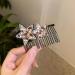 Hair Comb Clips - Shape Hair Finishing Fixer Comb | ABS Upside-Down Comb Hairpin Pentagram Hairpin Hair Finishing Fixer Comb Bridal Hair Pins Hair Accessories For Girls Women - Buy Online on GoSupps.com