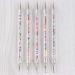 5pcs Professional Nail Art Brush Set - Reusable Drill Pen & Dot Tool for Stunning Designs - International Shipping Available - Buy Online on GoSupps.com