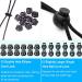 ZUSHALLMY 48pcs Upgraded Plastic Cord Lock - Drawstring Clip with Spring Toggle Stoppers for Shoelaces & Paracord - Buy Online on GoSupps.com