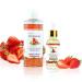 Natural Feminine Wash Yoni Wash Yoni Oil Set Cleanse - Remove Odor - pH Balance for Women 1 fl.oz Feminine Oil & 6.7 fl.oz Intimate Vaginal Wash with Cleaning Factor - Strawberry Scent