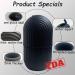 Shop Keepaq Ice Scooter Face Massager & Reusable Silicone Roller for Skincare | Reduce Pores & Dark Circles - B-Black - Buy Online on GoSupps.com