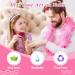 Non-Toxic Children's Nail Polish Set - 12 Fast Drying Colors with Peel-Off Formula | Perfect Gift for Girls - Buy Online on GoSupps.com