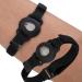 MGZNMTY Arm Band for Dexcom G7 CGM Continuous Glucose Monitor Sensor Cover Armband 8-19 Inch Adjustable Flexible Cover for Adhesive Patches Waterproof Accessories (Black)