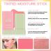 2 PCS Multi-Use Makeup Blush Stick Solid Moisturizer Stick Shadow Lips and Cheek Blusher Waterproof Peach Creamy Makeup (Pink and Orange) - Buy Online on GoSupps.com