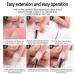 LULAA Nail Extension Kit | Gel & Silk Fiberglass Nail Art Tools (1Gel + 20 Fiberglass) - Professional Nail Extension Pro Kit - Buy Online on GoSupps.com