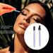 Eyelash Brush Silicone Eyebrow Elastic Portable Reusable Mascara Wands Lightweight Travel Set Kit (Blue) - Buy Online on GoSupps.com