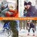 Victop USB Heated Gloves for Men & Women - Touchscreen Winter Hand Warmers for Office & Outdoor Use Gray - M - Buy Online on GoSupps.com