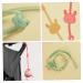 4PCS Silicone Pacifier Holder Clips - Adjustable & Stretchy Baby Toy Belts for Strollers & High Chairs - Buy Online on GoSupps.com