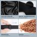 Heated Eye Mask - Cordless Washable Warm Compress with Flaxseed | USB Electric Eye Heating Pad for Stye Sinus Blepharitis & Eye Fatigue - Perfect Gift for Men & Women (Black - Buy Online on GoSupps.com