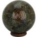 Natural Labradorite Orgone Sphere Ball for EMF Protection | Aura Cleansing Meditation Orgonite - Buy Online on GoSupps.com