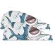 Shop Blue Sharks1 Hair Towel 2 Pack - Super Absorbent Quick Dry Hair Turbans for Women & Girls | International Shipping Available - Buy Online on GoSupps.com