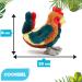 Zappi Co Ultra Soft Cockerel Plush Toy (24 cm) - Eco-Friendly Newborn Gift - Buy Online on GoSupps.com