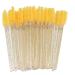 Buy AKOAK 100 Pcs Disposable Lip Brushes & Eyelash Wands - Perfect for Lip Gloss & Makeup Application Yellow Beauty Kit - Ships Worldwide - Buy Online on GoSupps.com
