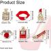 NICENEEDED 30pcs Women's Makeup Lipstick Nail Charms 3D Alloy Perfume High Heels Design Nail Gems Decorations Mixed Enamel Nail Jewelry for Nail Art DIY(6 Styles) style 0 - Buy Online on GoSupps.com