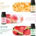 MitFlor Premium Fruit Scents for Soap & Candle Making - Summer Aromatherapy Oils - Peach, Cherry, Watermelon & More - Long-Lasting Fragrance Oil - Buy Online on GoSupps.com