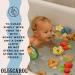 Oli & Carol Pepa the Apple Baby Teething Ring - Natural Rubber Red Teether for Infants | Shop Internationally - Buy Online on GoSupps.com
