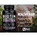 Biotin with Coconut Oil 10000mcg - 180 Softgels for Hair, Skin & Nails - Vitamins for Men & Women - Hair Growth Supplement - 6 Month Supply - Buy Online on GoSupps.com