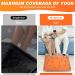 Electric Heated Foot Warmers with 8 Temp Levels & Timers, Fast Heating Pad for Pain Relief - Ideal for Bed, Desk, Feet, Back, Abdomen, Hands, Shoulders - Includes Laundry Bag - Buy Online on GoSupps.com