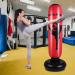 Kids Free Standing Bounce Back Punching Bag for Karate & Taekwondo - Red - Buy Online on GoSupps.com