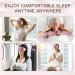 FlyCoco 99% Light Blocking Eye Sleep Mask - 3D Contoured Design for Ultimate Comfort | Adjustable Straps | Ideal for Sleeping Travel & Naps - For Women & Men (Rose - Buy Online on GoSupps.com