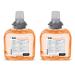 GOJO TFX Premium Foam Antibacterial Handwash Fresh Fruit Scent 1200 mL Foam Hand Soap Refills for GOJO TFX Touch-Free Dispenser (Pack of 2) - 5362-02