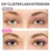 XdealCozyxc Waterproof Lash Bond and Seal for Cluster Lashes Strong Hold Eyelash Glue Bond and Seal with 1 Elbow Clip - Buy Online on GoSupps.com