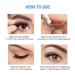 Buy Black Eyelash Glue - Long Lasting Waterproof Lash Adhesive for Extensions - Fast Drying Super Strong Hold Easy to Use - Buy Online on GoSupps.com