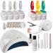 Sun Garden Nails Gel Nails Starter Set + 3 Color Gels Nail Studio Set