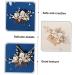 SOESFOUFU Wedding Decoration Pearl Trim Female Head Decor Bridal Comb Ceramics Wedding Supplies New Chinese Style Bride Bridal Head Decor Girls Hair Accessory Bridal Hair Comb - Buy Online on GoSupps.com