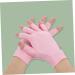 FRCOLOR 2 Pairs Nail Gloves Pink Nail Polish Gel Nail Art Salon Gloves Fingerless Driving Gloves Nail Art Uv Gloves Fingerless Gloves Nail Uv Gloves Spandex Apparel - Buy Online on GoSupps.com