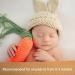 Handmade Crochet Newborn Photography Prop Set - Baby Bunny Outfit for Easter, Halloween, Christmas - Buy Online on GoSupps.com