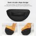 Half Moon Snack Pillow - Multifunctional Foot Massage for Pain Relief & Relaxation | Highly Elastic Semicircular Pillows | International Shipping - Buy Online on GoSupps.com