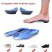 Orthotic Insoles with Arch Support for Flat Feet & Plantar Fasciitis - Comfortable 3/4 Length Inserts for Men & Women - US Size 5-6.5 - Buy Online on GoSupps.com