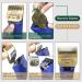 BESTBOMG 2-Piece 4FC Replacement Knife for Dog Grooming | Compatible with Heiniger Moser Max45 Andis & Easter A5 | 3/8 Inch Cutting Length - Buy Online on GoSupps.com