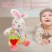 Baby Blanket with Stuffed Animal - Rabbit Design Plush Teething Toy for Infants - Buy Online on GoSupps.com
