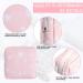 Xueny Sanitary Napkin Storage Bag 2 Pack - Cat Design - Gray & Pink - 5x5 Inch - Zipper Closure - Perfect for Girls, Women, Ladies - First Period Bag - Buy Online on GoSupps.com