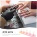 FRCOLOR 5 Sets Nail Practice Holder Decorative Nail Display Nail Stands for Nail Art Fake Nail Holder Nail Decor Fake Nails Creative Nail Stands Plastic Magnetic Storage Box - Buy Online on GoSupps.com