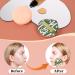 4 Pack Korean Makeup Sponges | Drop Shape Beauty Blenders for Concealer & Foundation | Soft Powder Cushion in Beige Pink Green Yellow - Buy Online on GoSupps.com