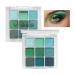 Generisch Green Eyeshadow Palettes Green Eyeshadow Green Glitter Makeup Pearl Makeup Palette Eyeshadow & Glitter Palette Matte Eyeshadow and Glitter Palette