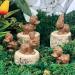 Set of 5 Mini Easter Chocolate Moulding Milk Chocolate 5 x 15g = 75g – Easter Chocolate – 100% Handmade in France – Chocolate Rabbit Hen Bell Chick Egg