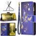 VQWQ Mobile Phone Case for Xiaomi Redmi Note 12 5G & Poco X5 - Protective Leather Folding Case with Lanyard & Magnetic Closure - Butterfly Design - Buy Online on GoSupps.com
