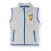 Playshoes Unisex Kid's Fleece Weste Outdoor top 104 grey/melange The Mouse