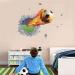 ANHUIB 3D Football Wall Stickers - Boys Bedroom Decor - Nursery Soccer Sport Decal - Kids Room Playroom Wall Decor - Buy Online on GoSupps.com