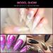AORAEM Stiletto Nail Tips - 1000Pcs Acrylic False Nails Set with Bag (Short Clear+Natural) - Buy Online on GoSupps.com