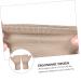 Shop Fingerless Pressure Hand Gloves for Carpal Tunnel - Spandex Support Mittens - 1 Pair Khaki - Buy Online on GoSupps.com