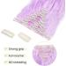 S-noilite 24 inch Curly Light Purple Clip In Hair Extensions - 8pcs Full Head Extension Set | Sexy Lady Fashion Choice in 60 Colors - Buy Online on GoSupps.com