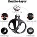 Suredoo Dog Harness for Small Dogs - Reflective Breathable & Leash Included - XS Black Checkered - Ideal for Puppies & Medium Dogs - Buy Online on GoSupps.com