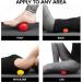 Youery Massage Balls Set - 4 Hedgehog Spiked Massage Balls for Reflex Zones Plantar Fasciitis Pain Relief & Stress Relief - Ideal for Legs Feet Hands & Back - Buy Online on GoSupps.com
