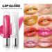 Plumping Lip Gloss for Women - 8 Colors Moisturizing Lip Plumper with Sparkling Shine | Hydrating Liquid Lipstick 0.35 fl oz - Buy Online on GoSupps.com